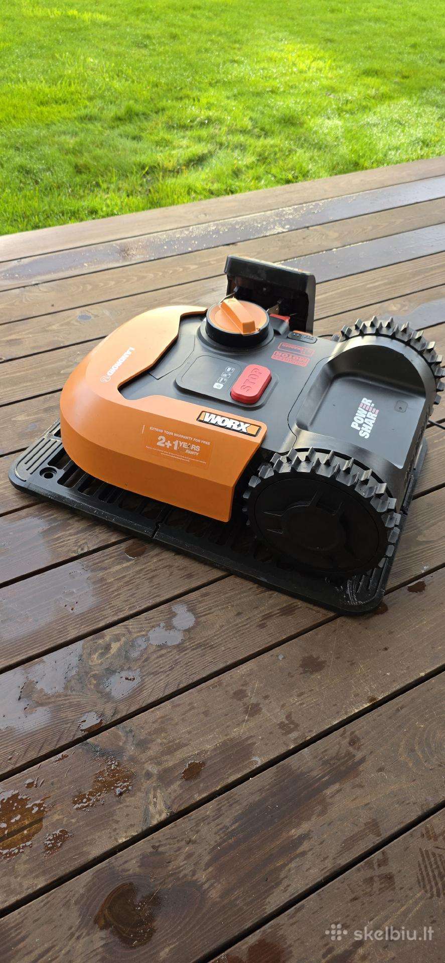 Vejos robotas Worx Landroid M Wr141e
