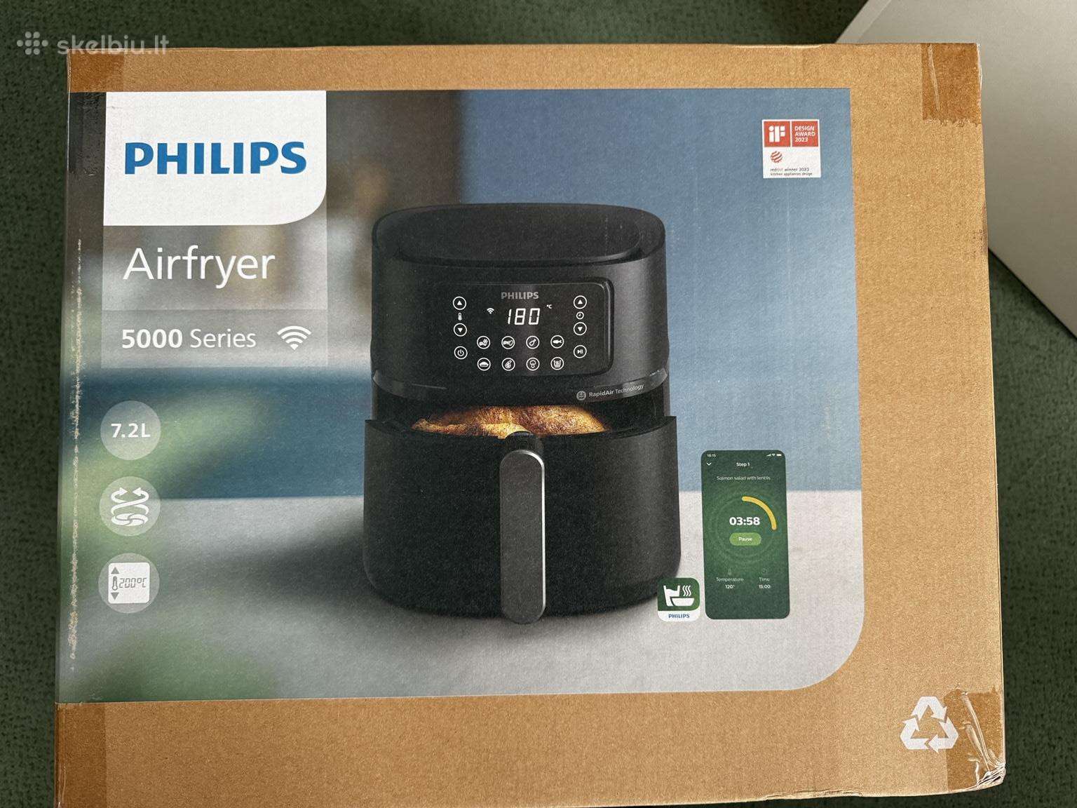 Philips Airfryer 5000 Series XXL 7,2 L – naujas
