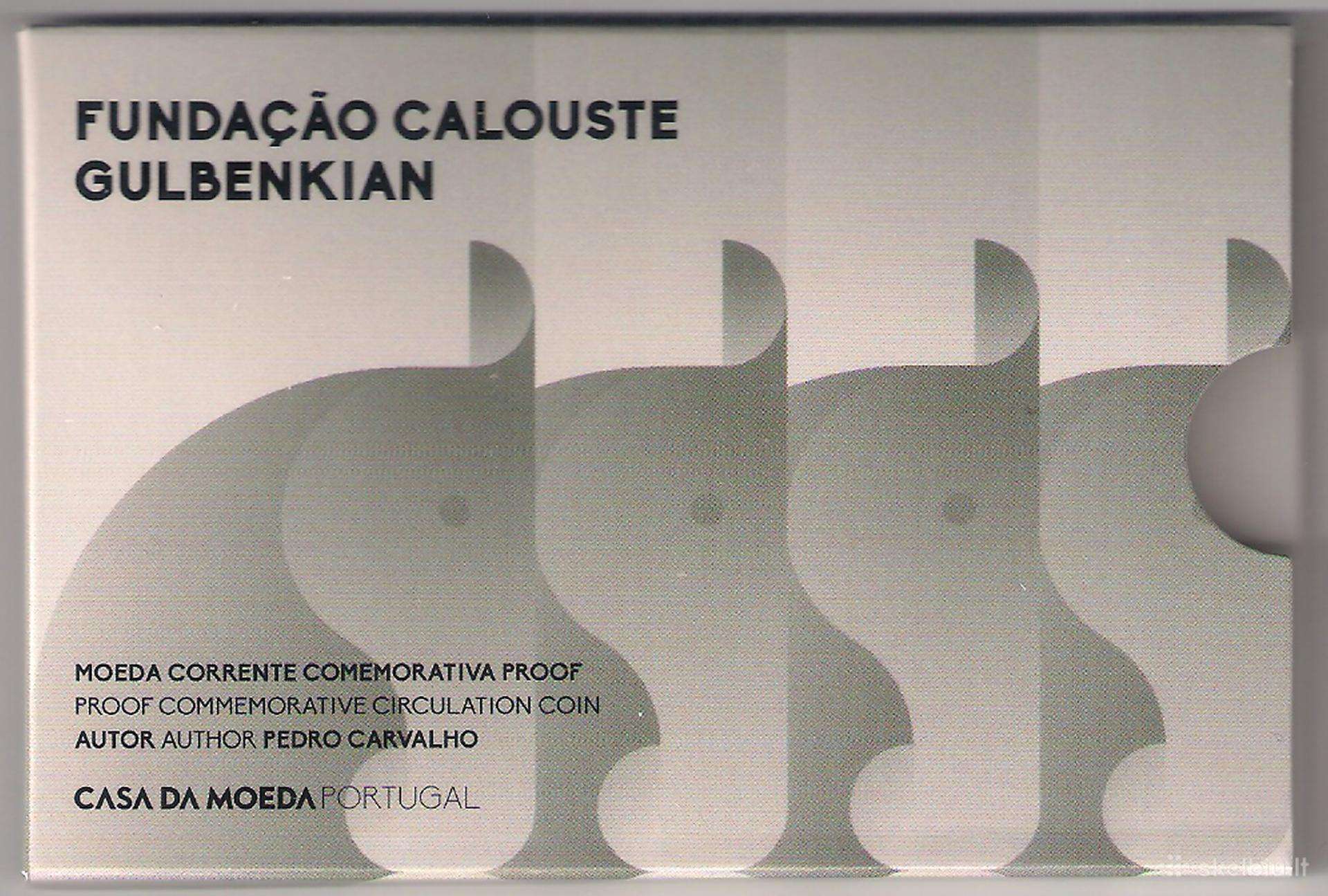 Portugalija 2026 Gulbenkian labdaros fondas Proof