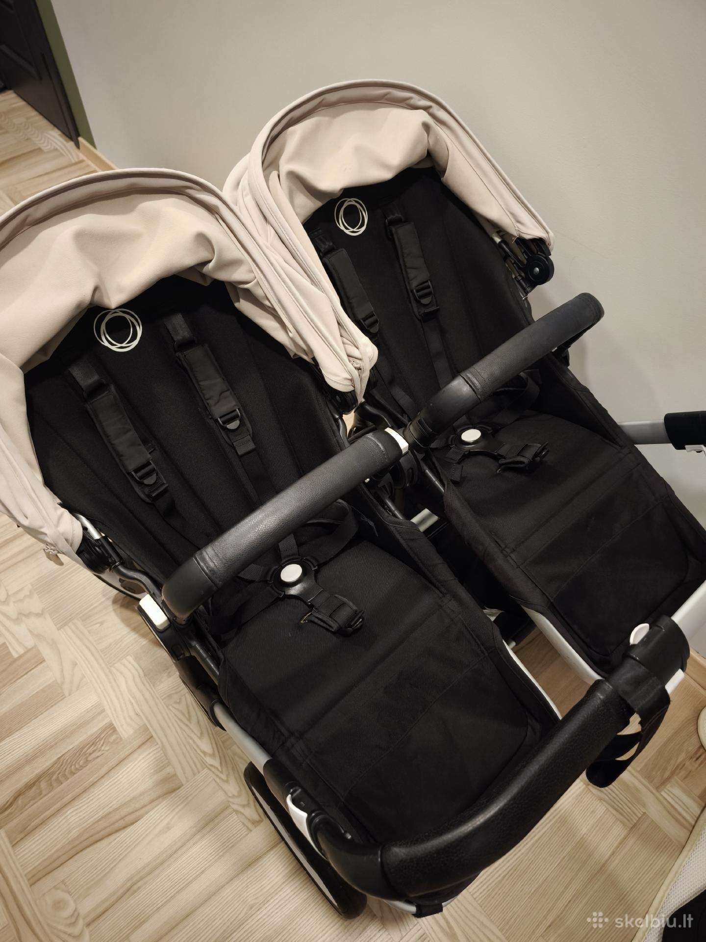 Bugaboo donkey 3 dvinukų pametinukų vežimėlis