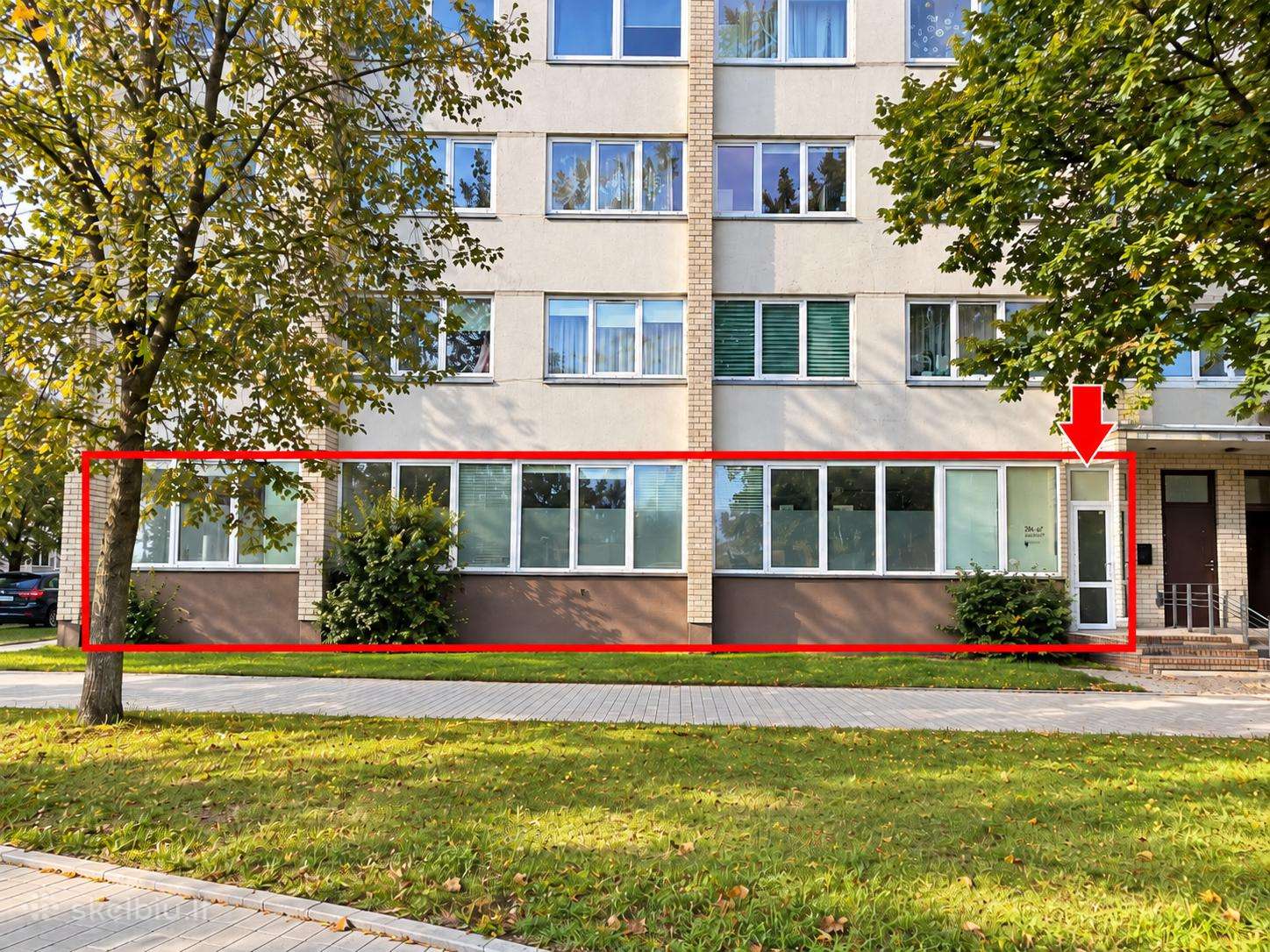 Parduodamos komercinės patalpos Telšiuose,masčio g