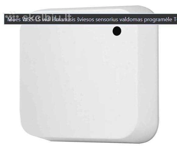 Moes Wss-ls WiFi išmanusis šviesos sensorius valdo