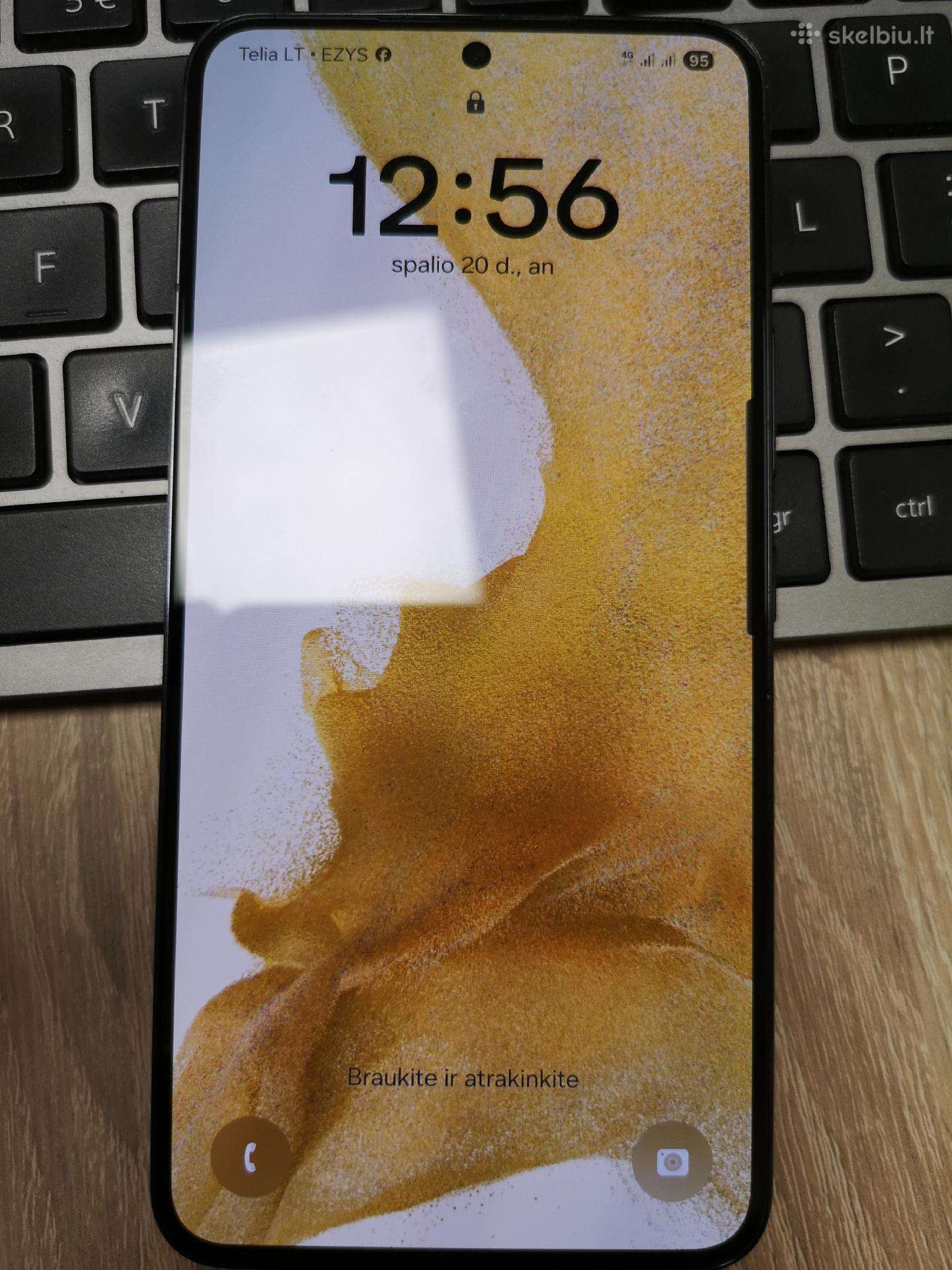 Nauotas, bet puikios būklės Samsung S22