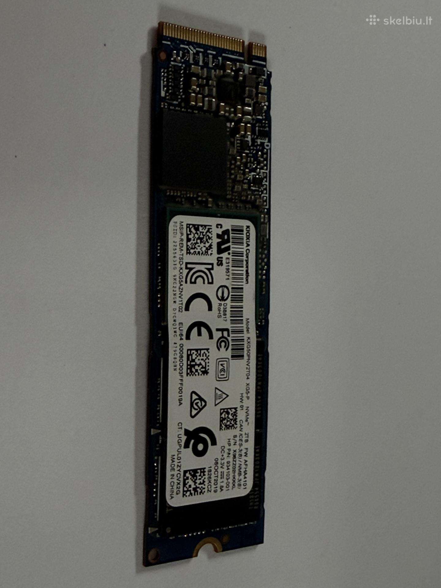 Kioxia Xg5-p 2tb Nvme M.2 SSD Pcie 3.0 x4