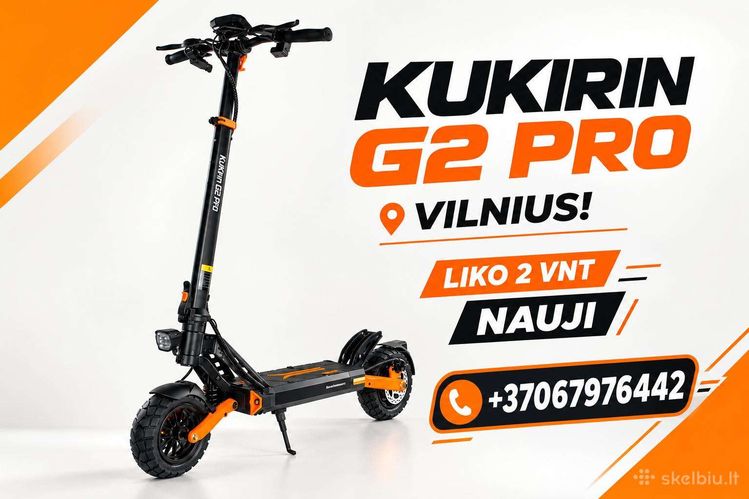 Kukirin G2 Pro Vilniuje Dėžėje