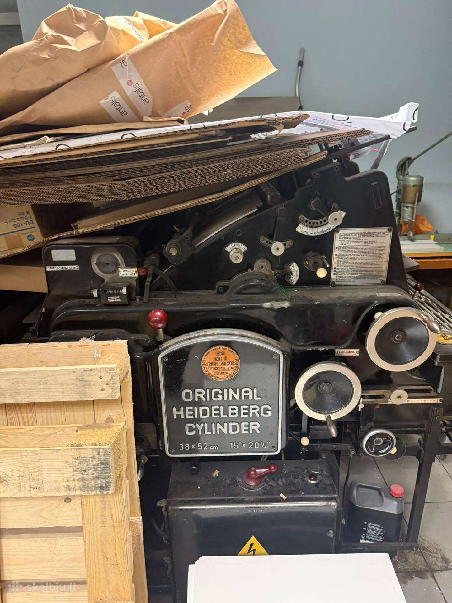 Parduodama Heidelberg Original Cylinder