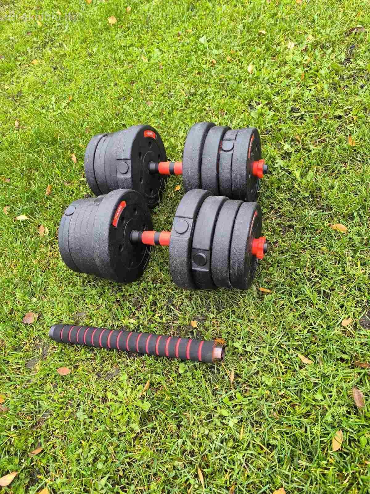 Hanteliai 2x15kg