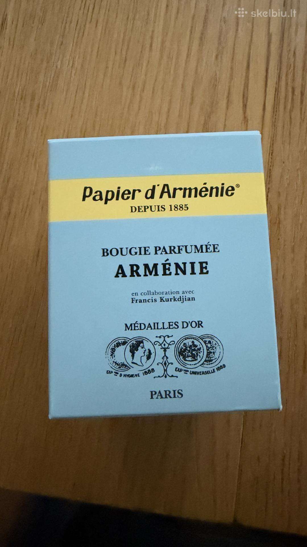 Papier darmenie zvake armenie kvapo