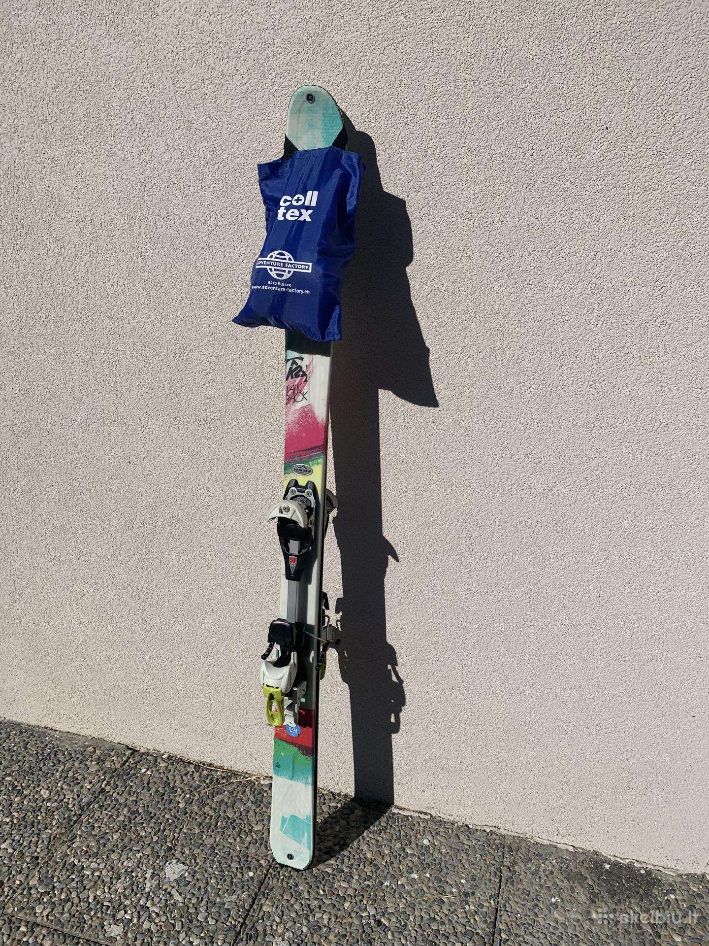 K2 ski touring slidės 165cm