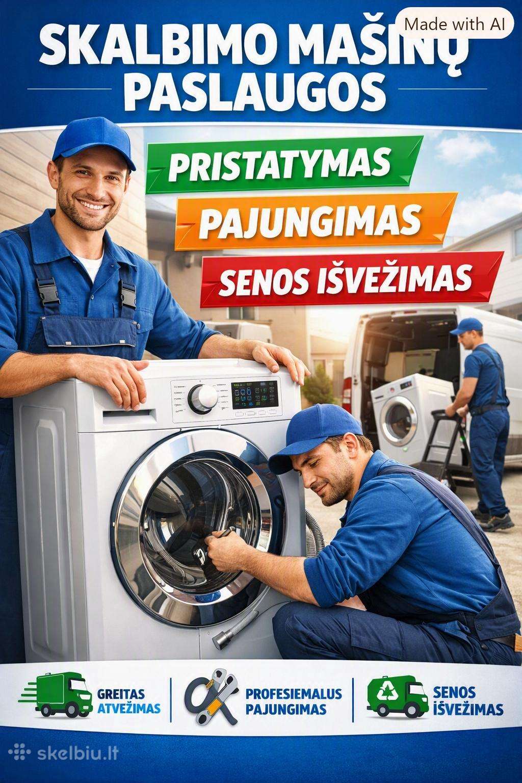 Krovinių pervežimas - perkraustymas
