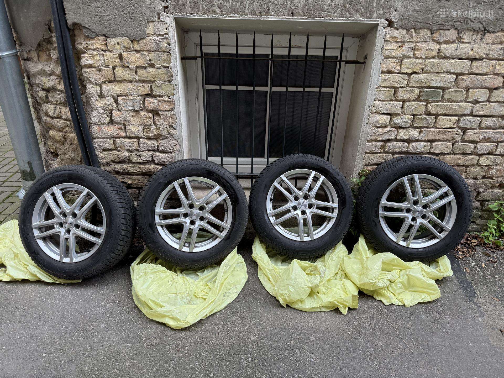 Dezent Tz R16 5x100 su Sava žieminėmis 205/60 R16
