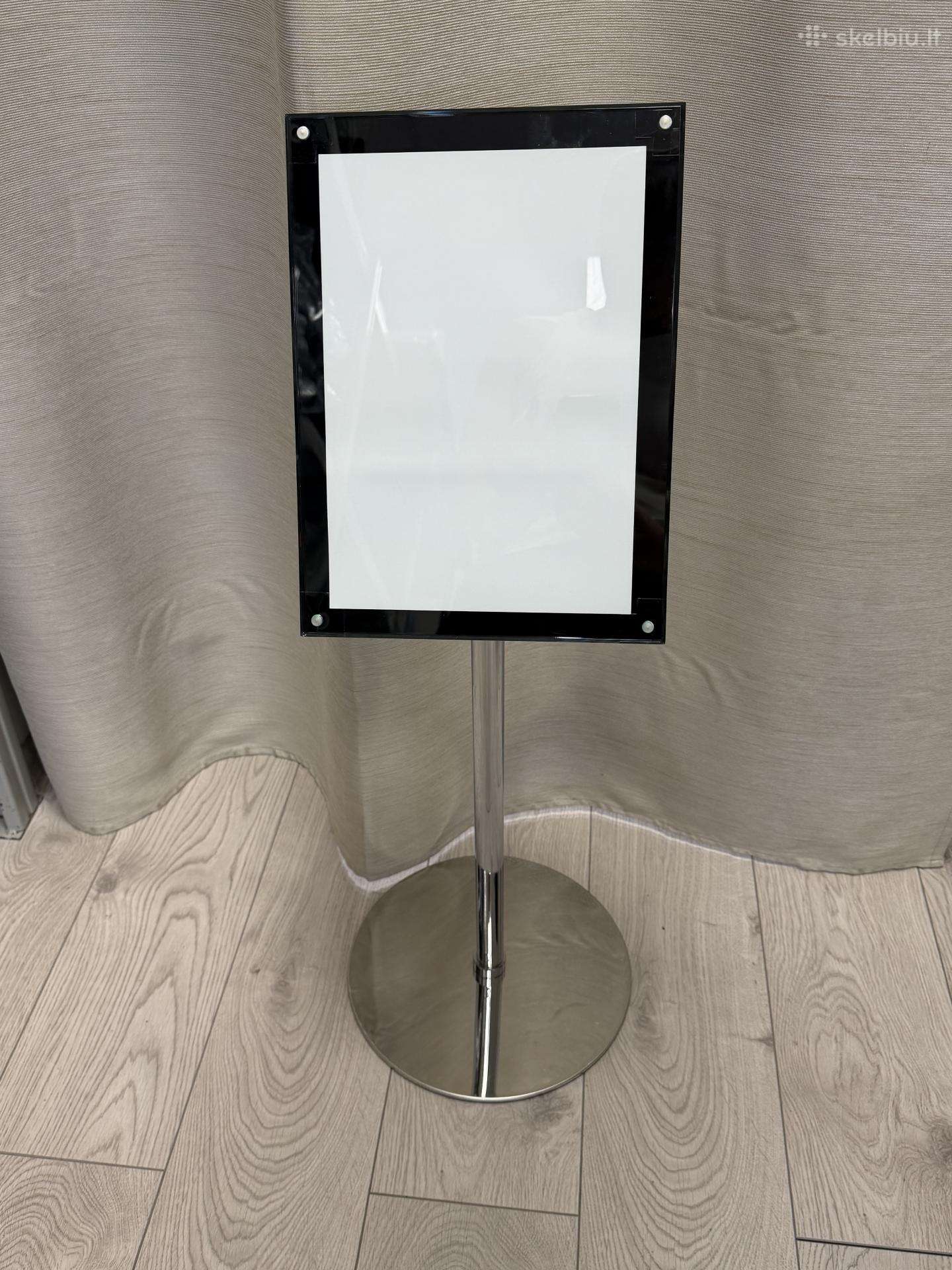 Informacinis reklaminis stovas A4