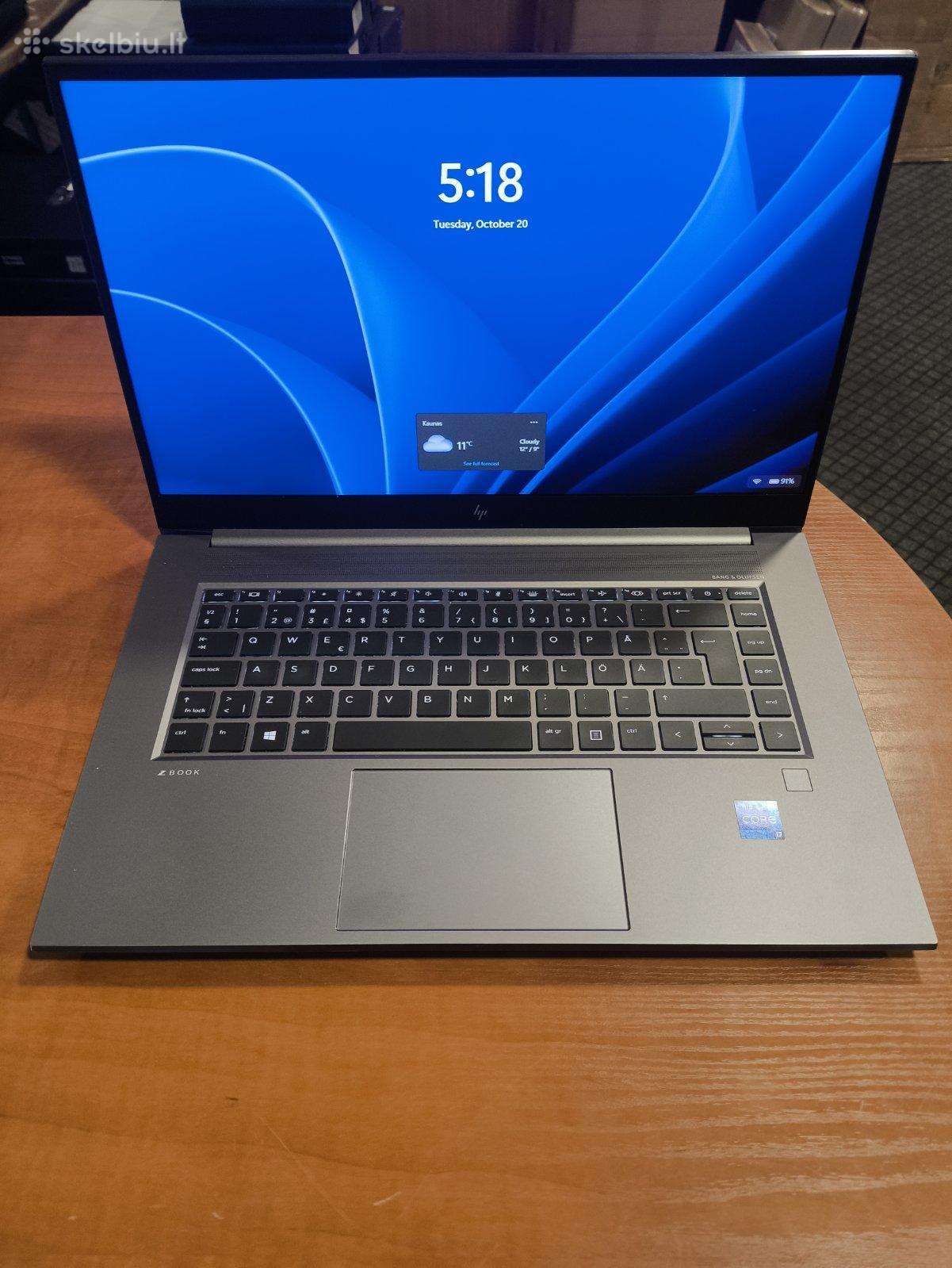 Zbook Studio 15.6 i7-11850h 32gb 512gb A4000 8gb