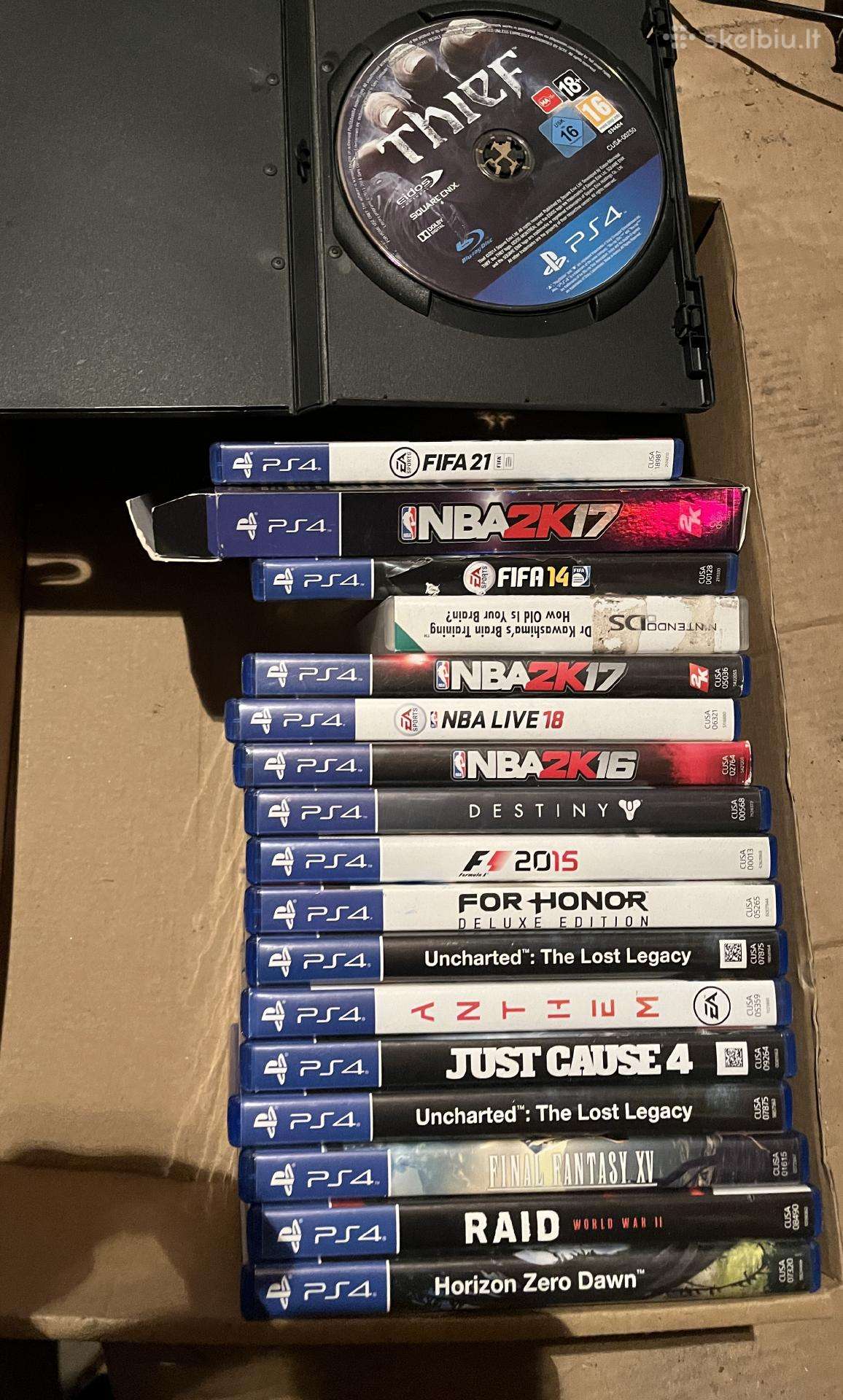 PS3 ir Ps4 žaidimai