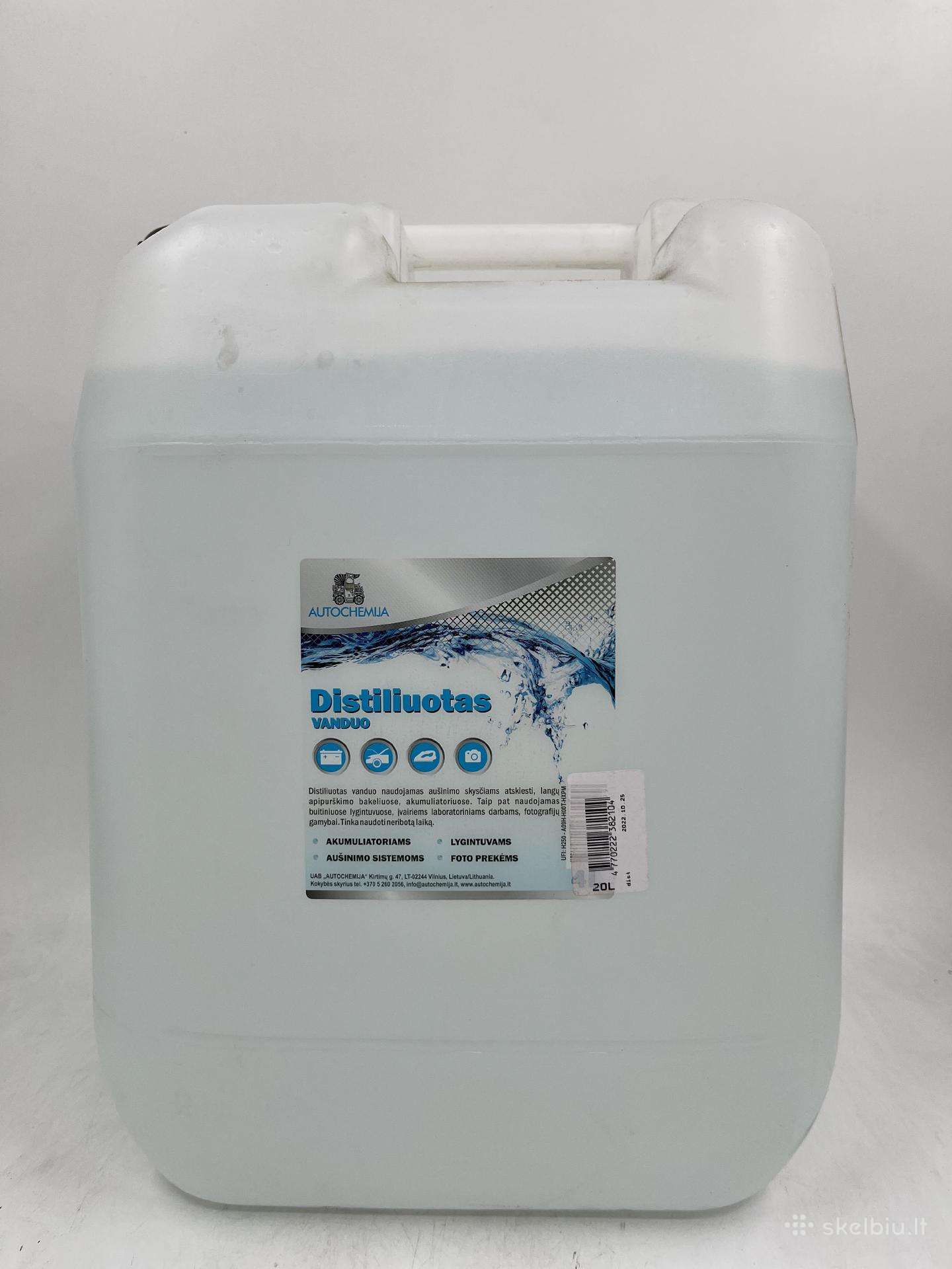 Distiliuotas vanduo 20 l