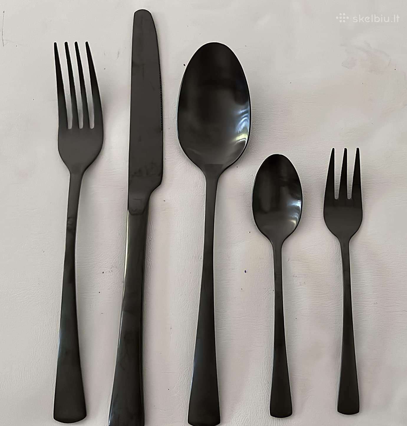 Naujas 60 dalių stalo įrankių rinkinys (12 asmenų)