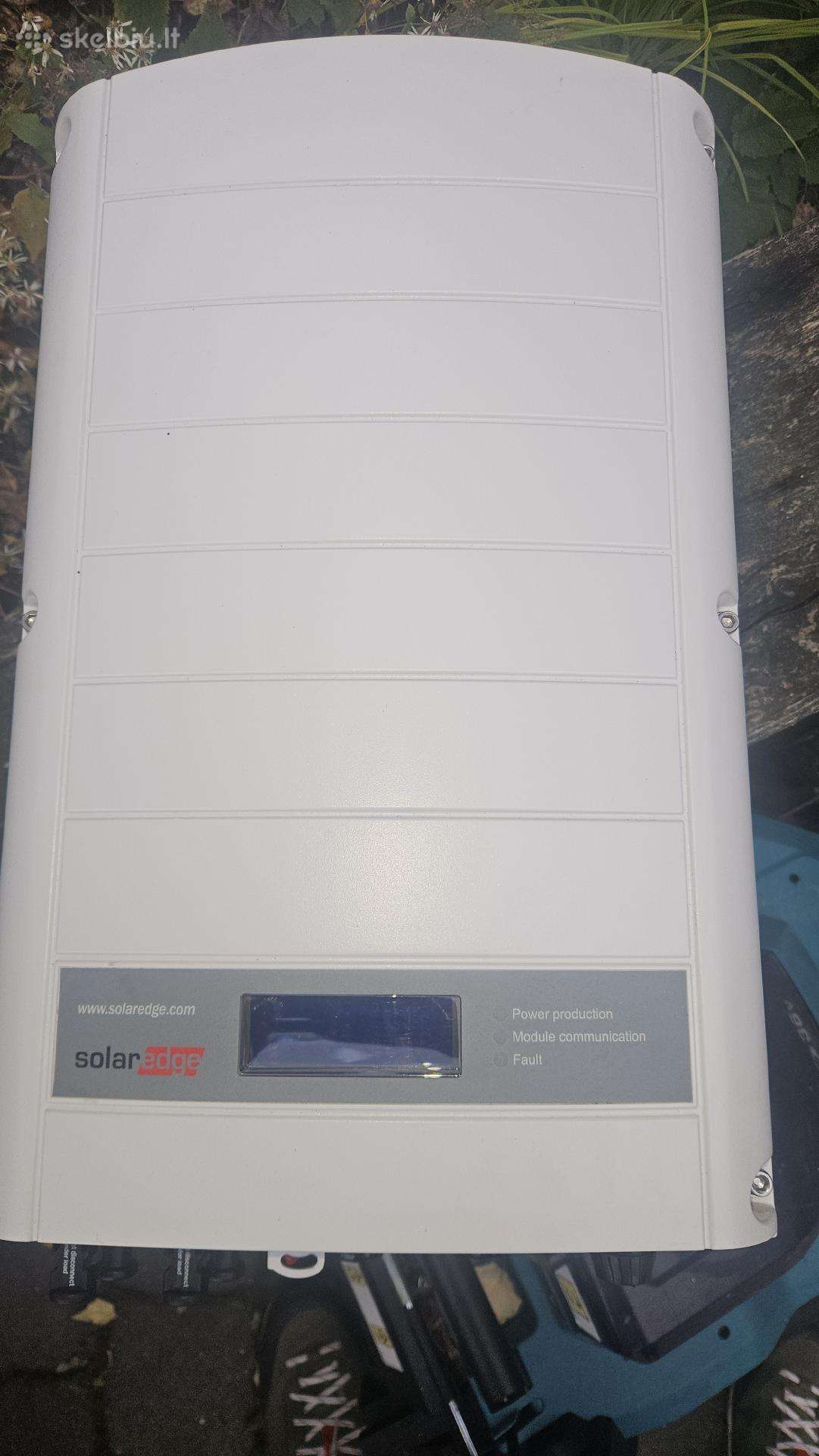 Sugedęs solar edge inverteris