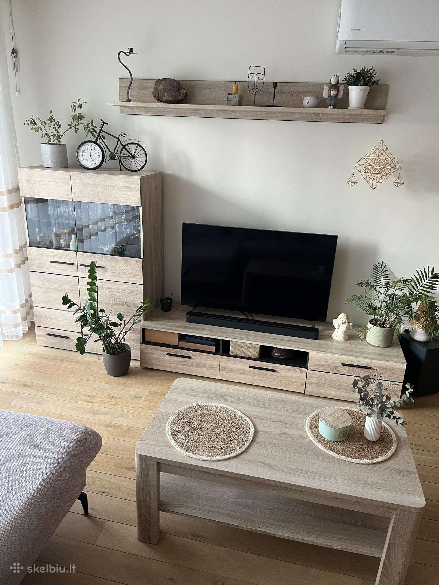 TV spintelė, spintelė-indauja, kavos staliukas