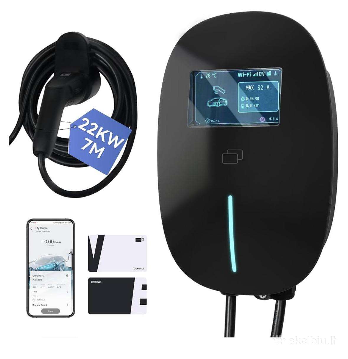 Išmanioji elektromobilio įkrovimo stotelė