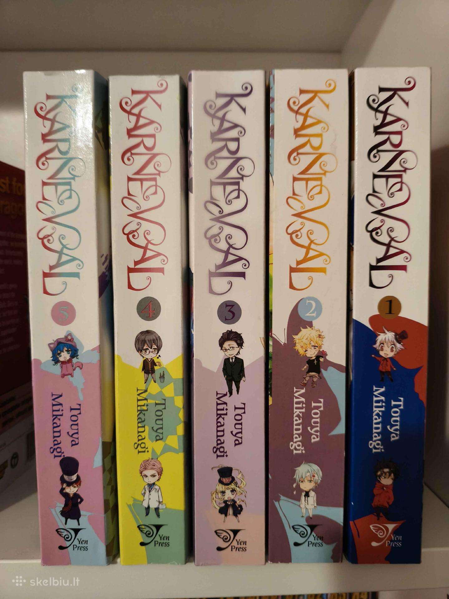 Karneval Manga, Vol 1-5
