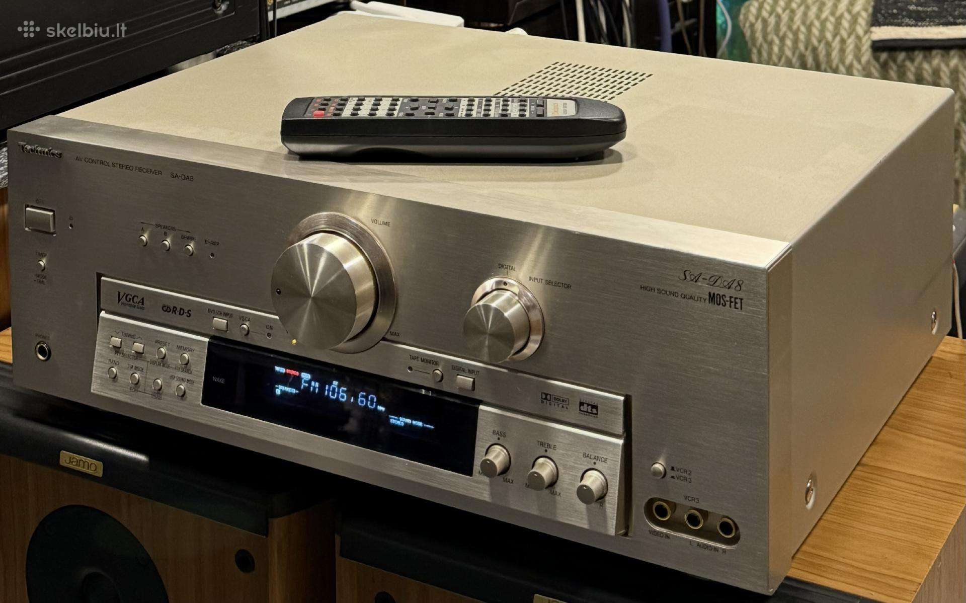 Technics sa-da8 / resiveriai