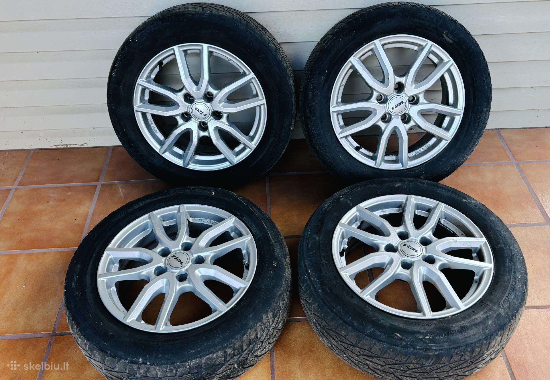 R16 lengvo lieti ratlankiai