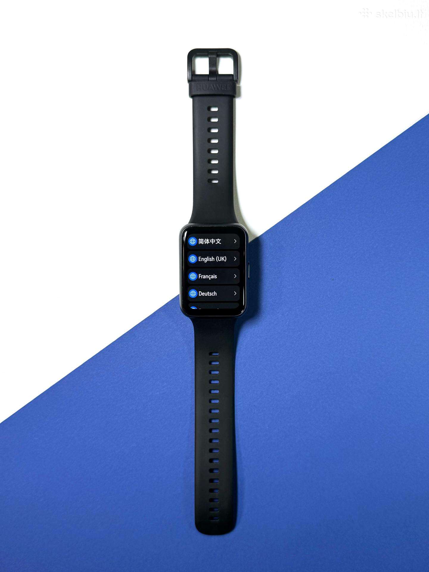 Huawei Watch Fit – rožinis / mėlynas – 50 €