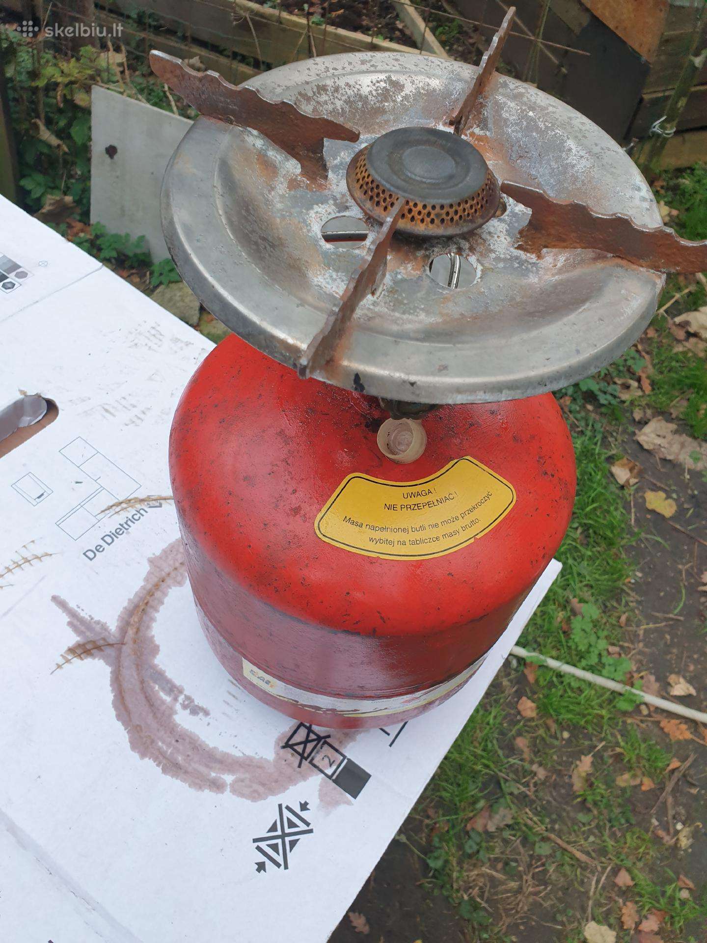 Turistinis dujų balionas 5kg