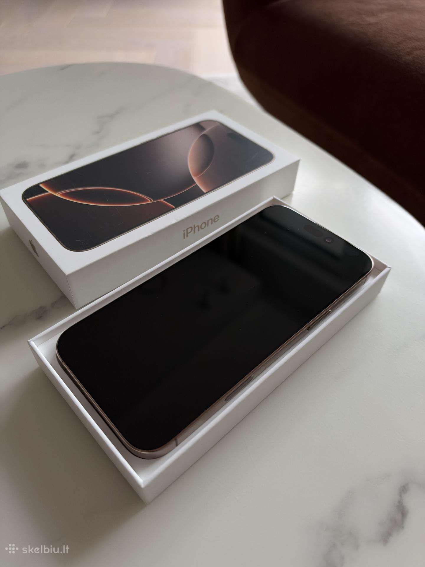 iPhone 16 pro max 256gb