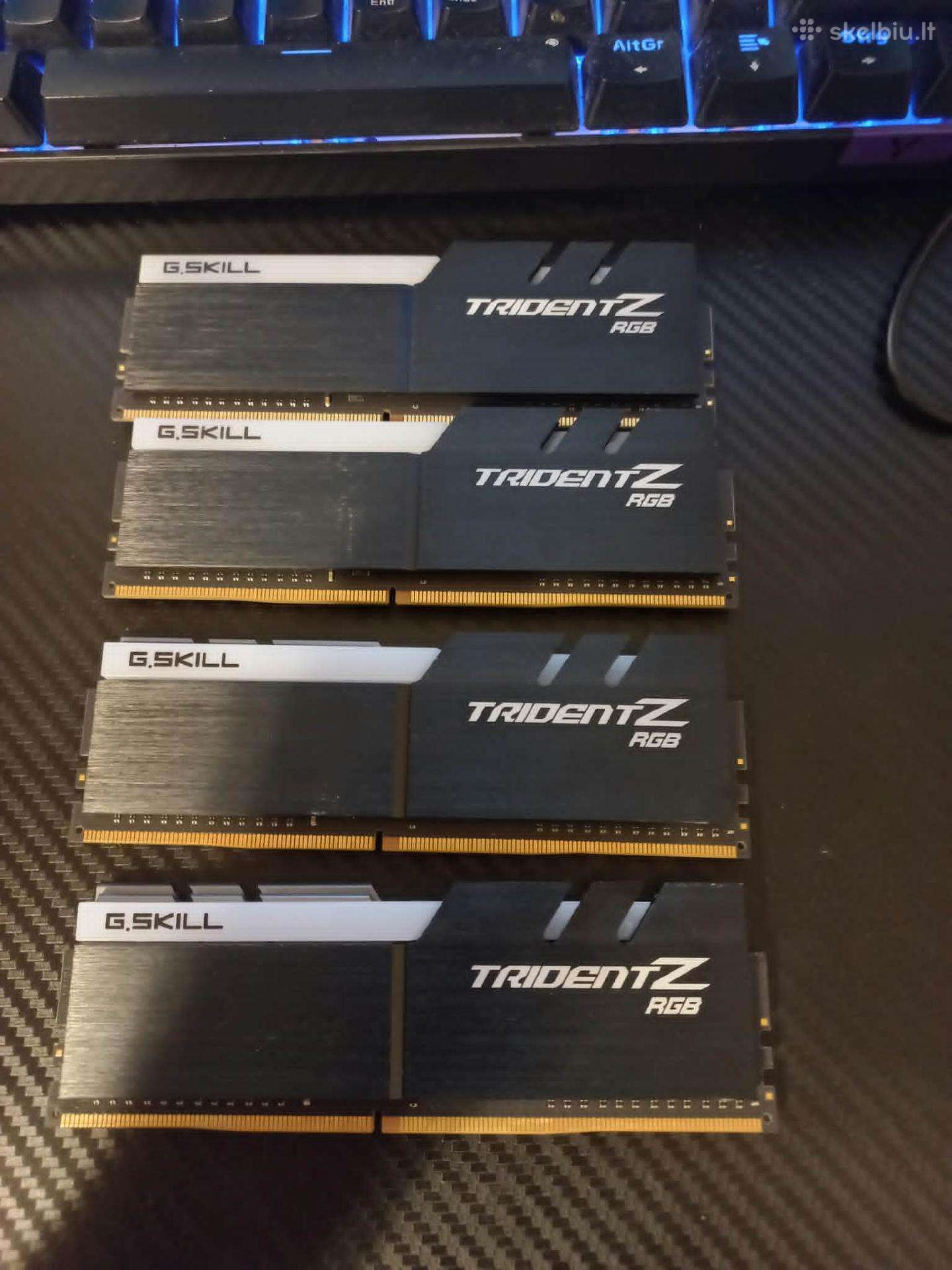G.skill Trident Z Rgb 4x8gb 32gb 3200 MHz.