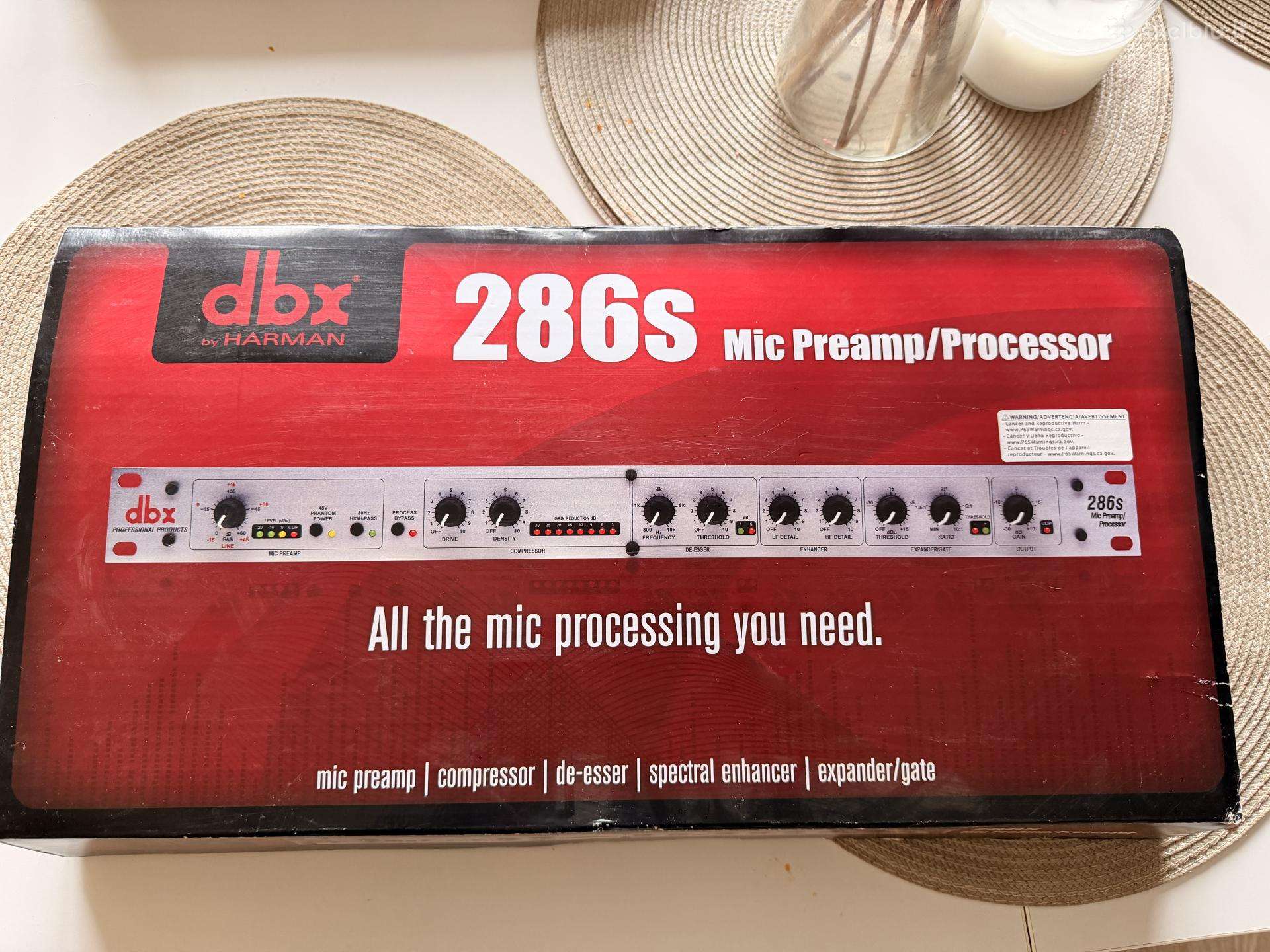 Dbx 286s Micpreamp/ Procesor