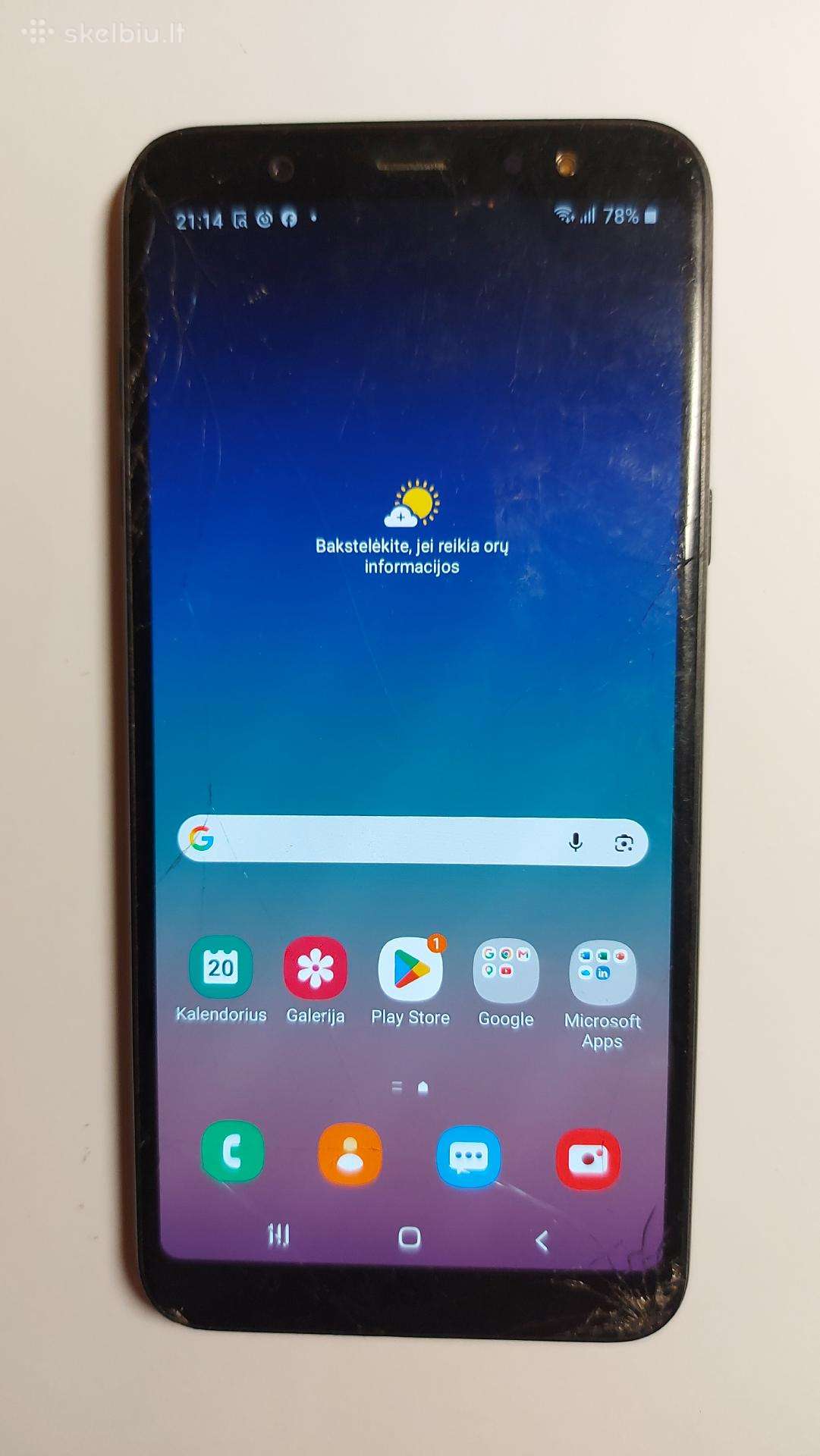 Samsung A6+ (6", 3gb/32gb, 4G, Android 10)