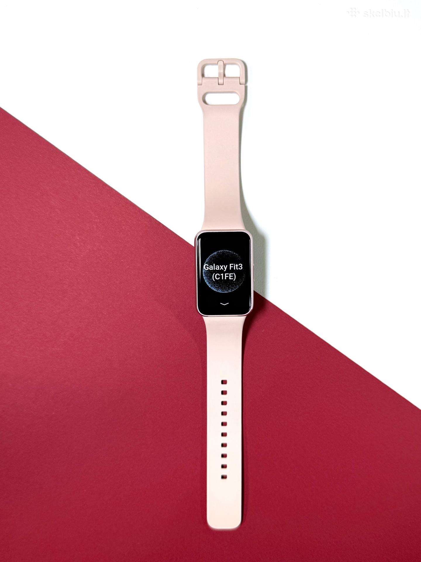 Samsung Galaxy Fit3 – rožinis – 40 €