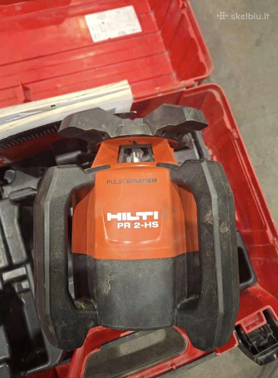 Hilti Pr 2-hs rotacinis lazerinis nivelyras