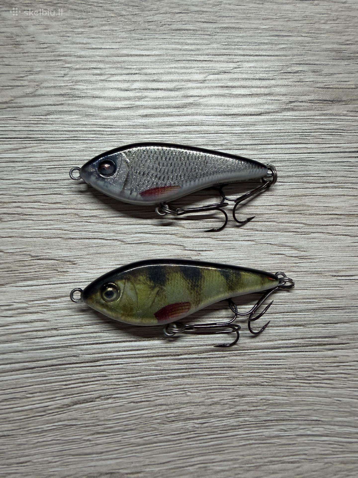 Westin Swim Real Roach ir Real Perch 9g – 2 vnt.