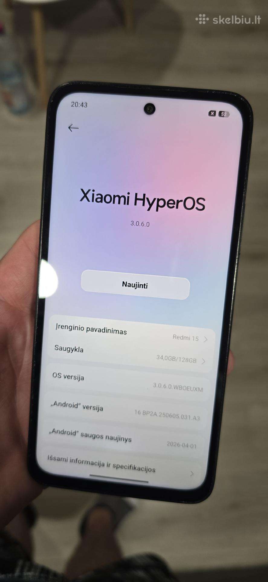 Xiaomi redmi note 15