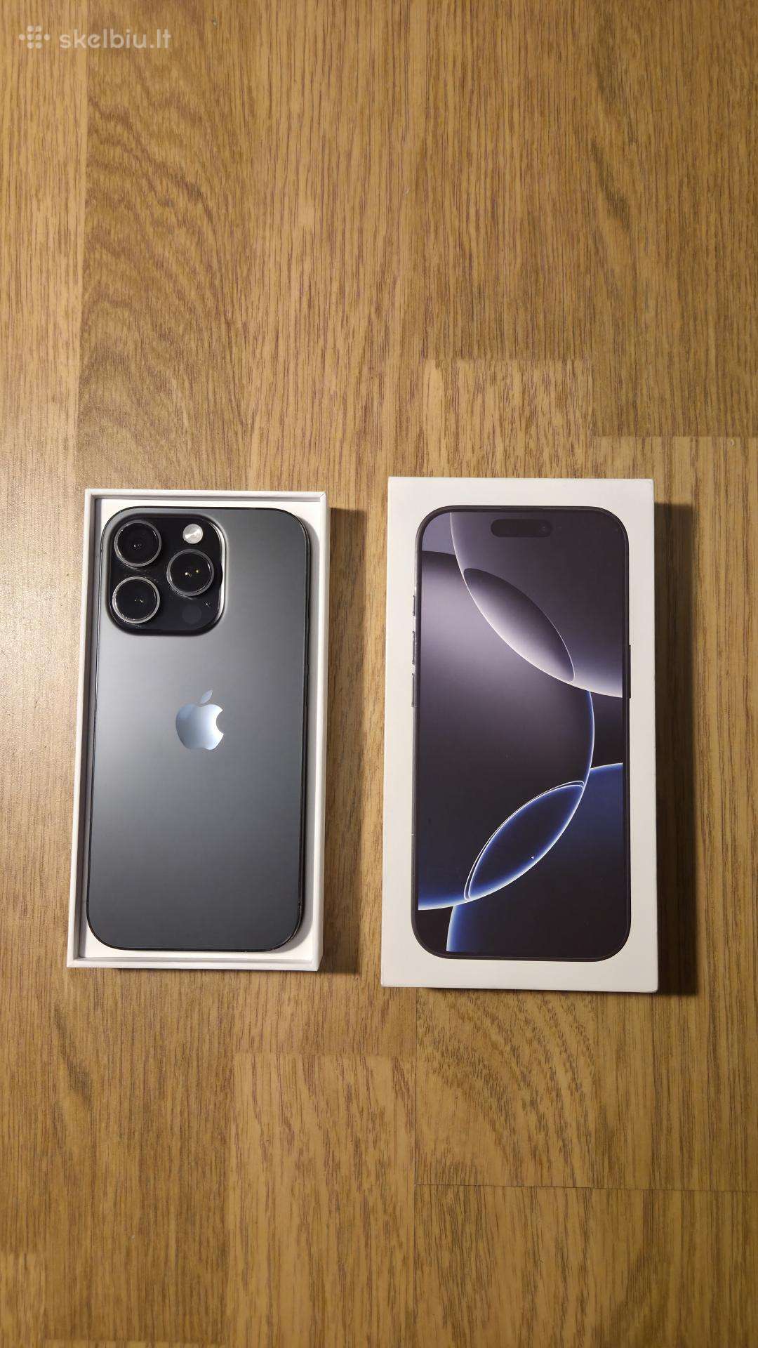 iPhone 16 Pro Black Titanium 256gb