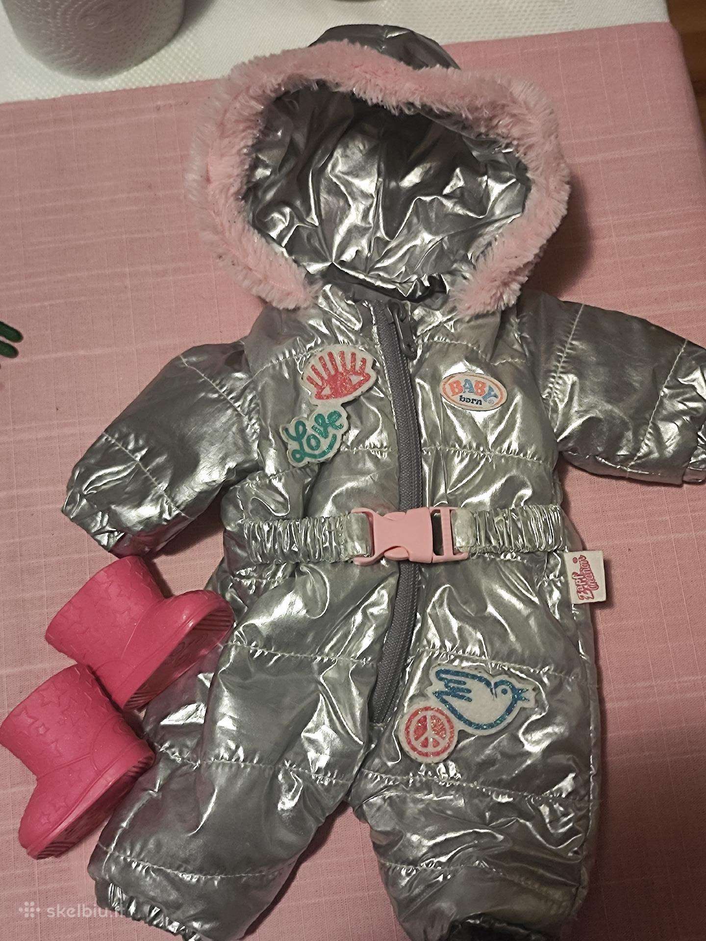 Baby born lėlei kombinezonas su batukais