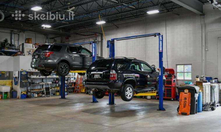 Verslo partnerio auto remonto veiklai