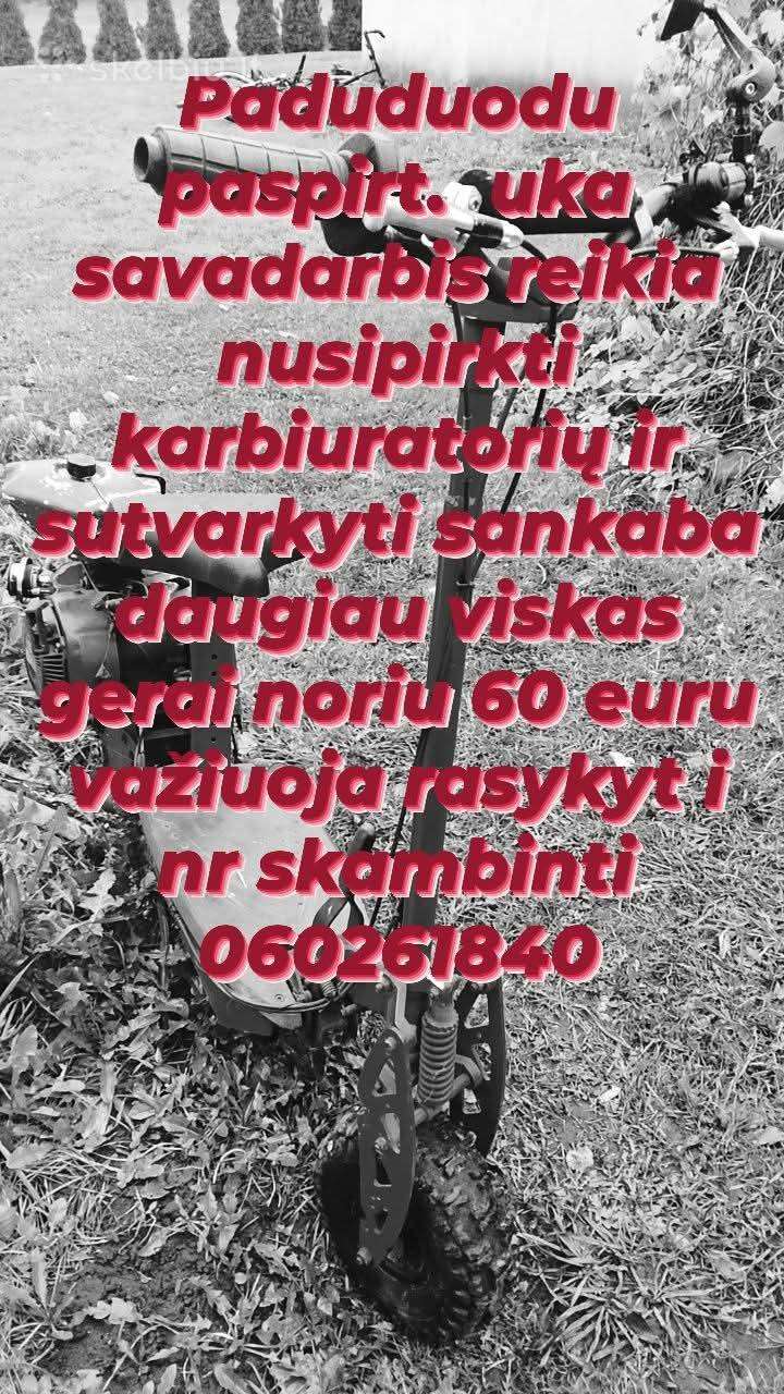 Parduodu paspirtuka