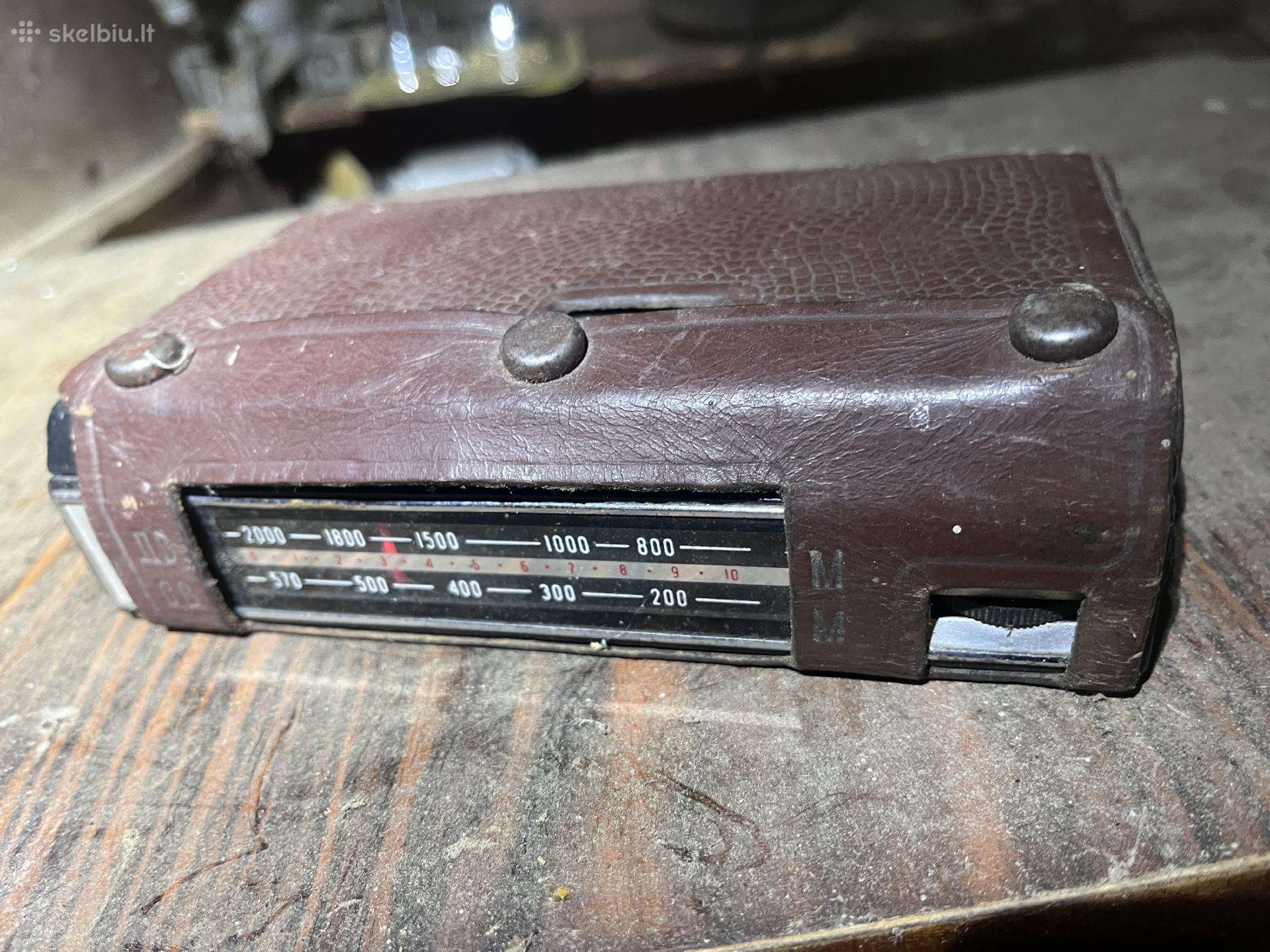 Kvarc 402 transistorius kišeninis radijo imtuvas