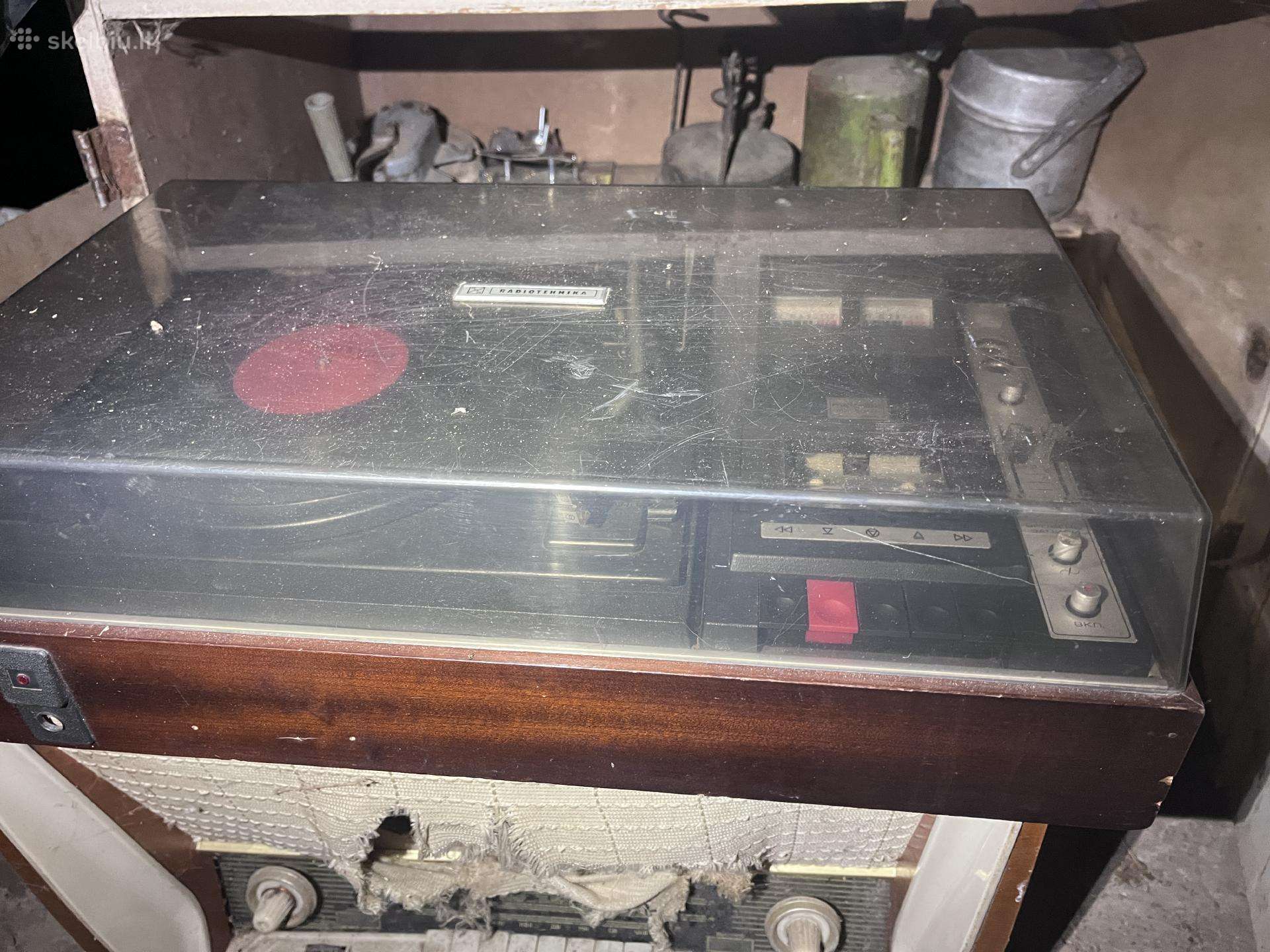 Plokštelių grotuvas, magnetoradijo, Melodija 103