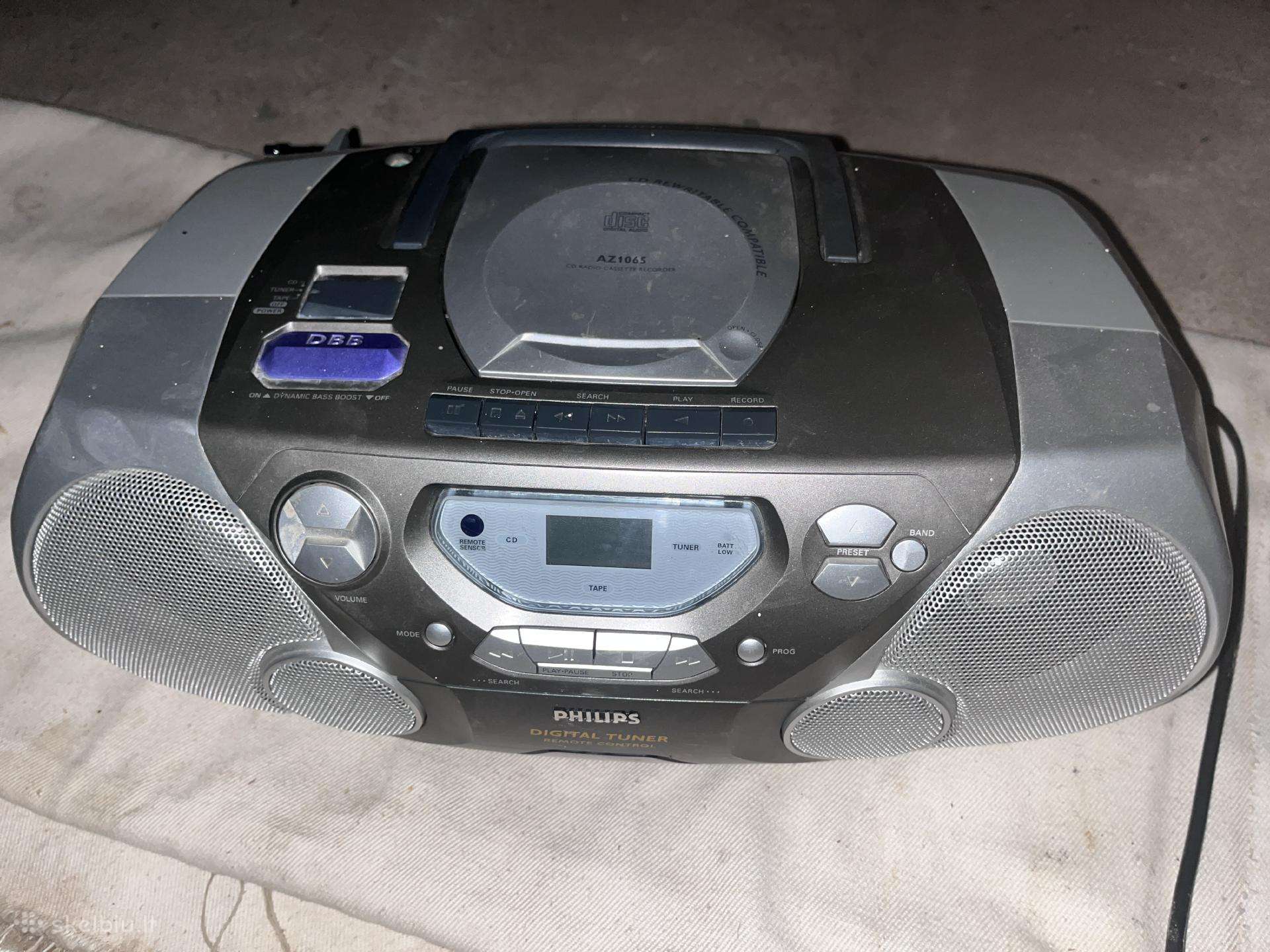 Magnetofonas radijo imtuvas Philips Az1065