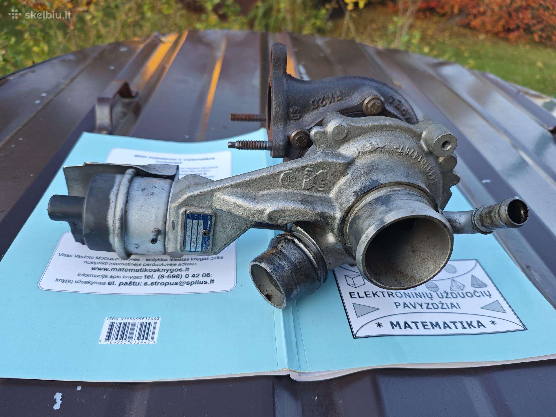 Opel turbina ir starteris