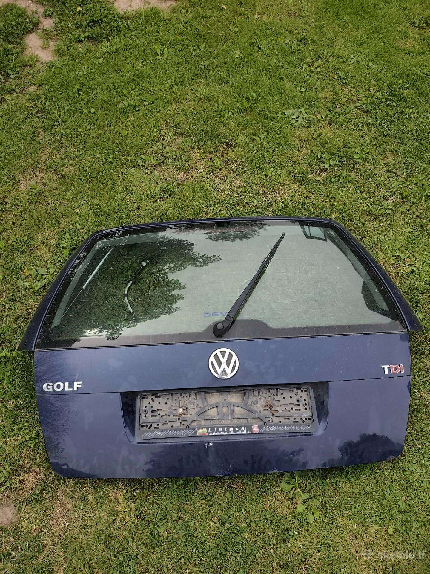 Volkswagen golf 4 bagažinės dangtis