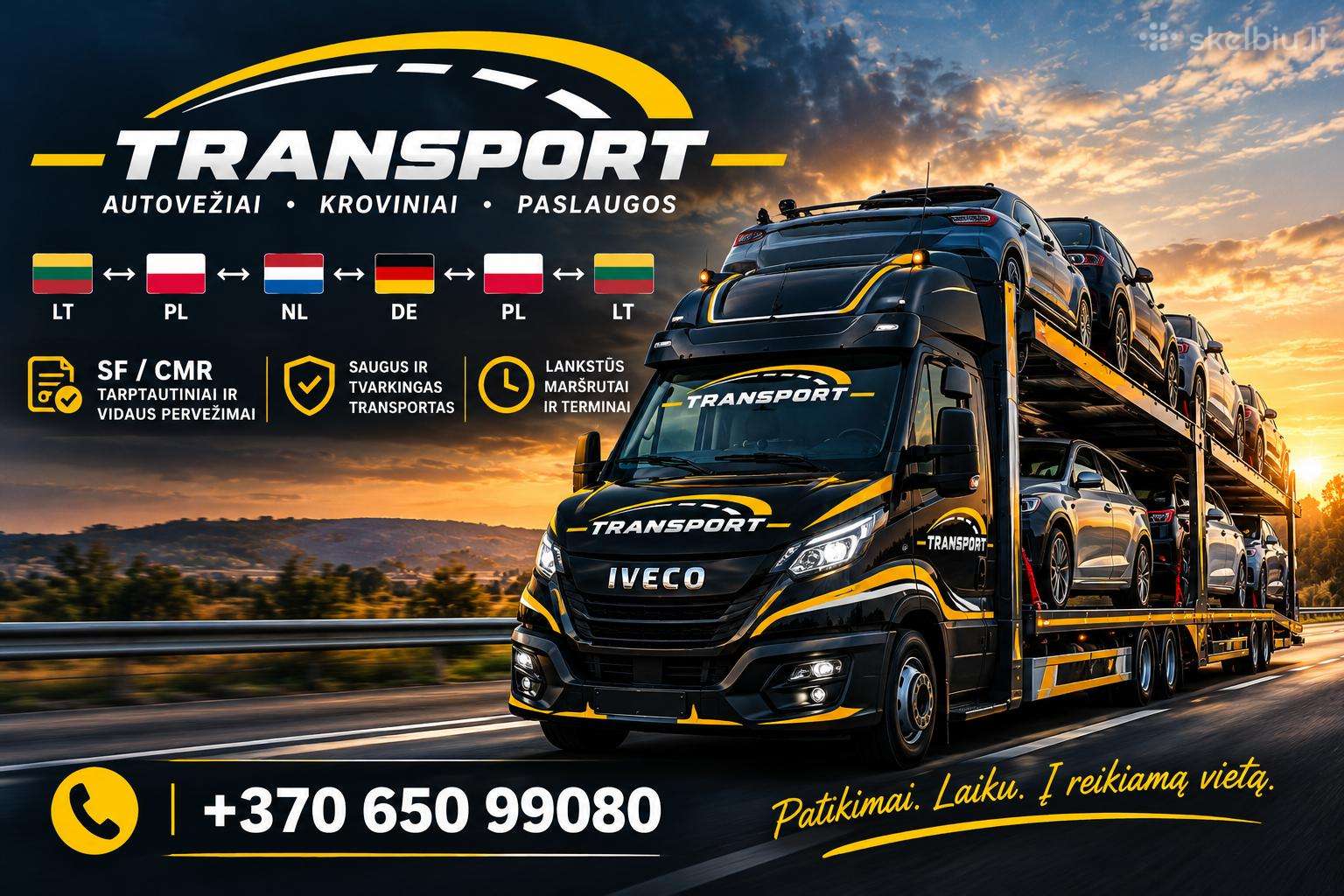 Automobiliu transportavimas