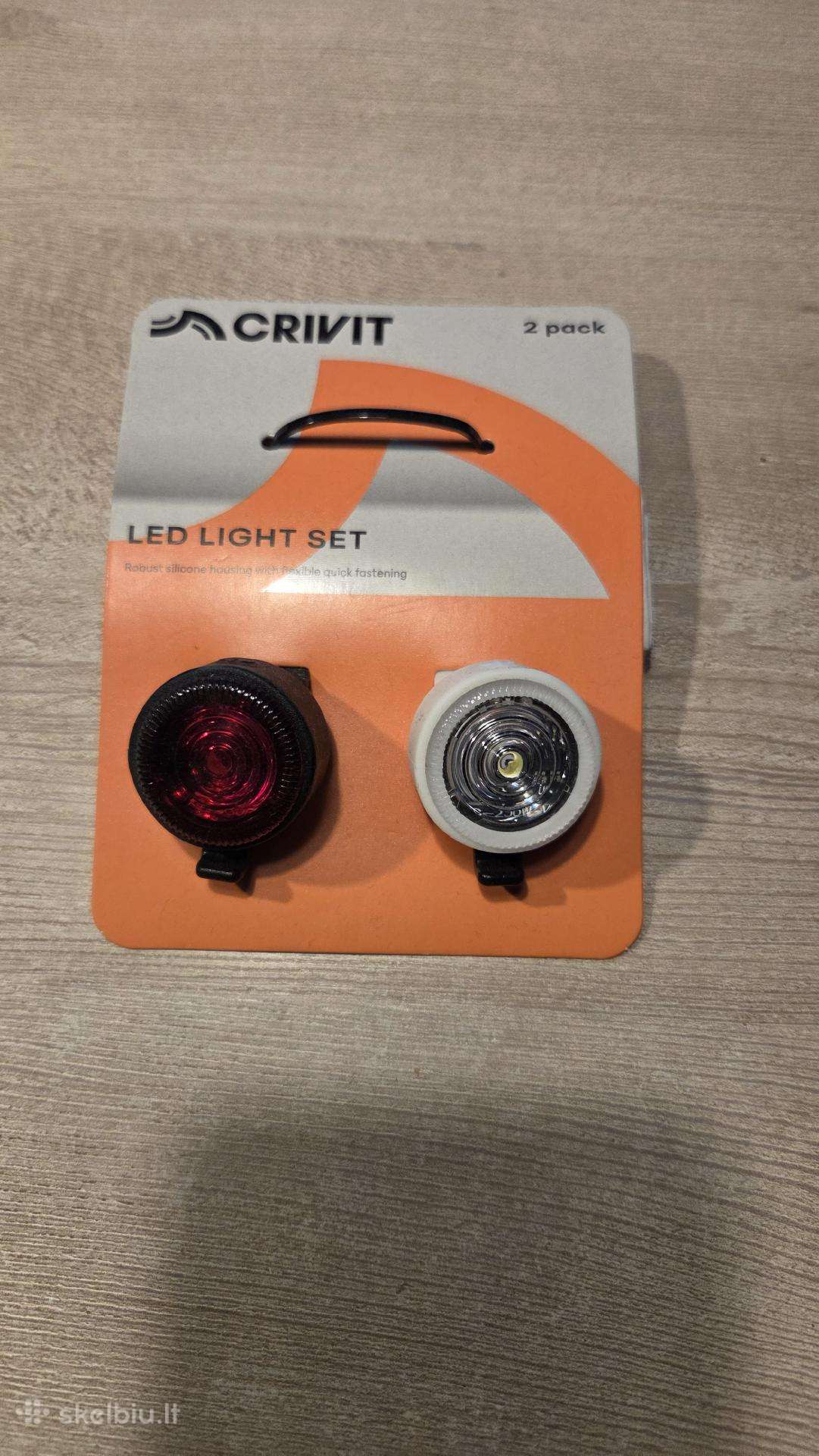 Crivit dviračio LED žibintai