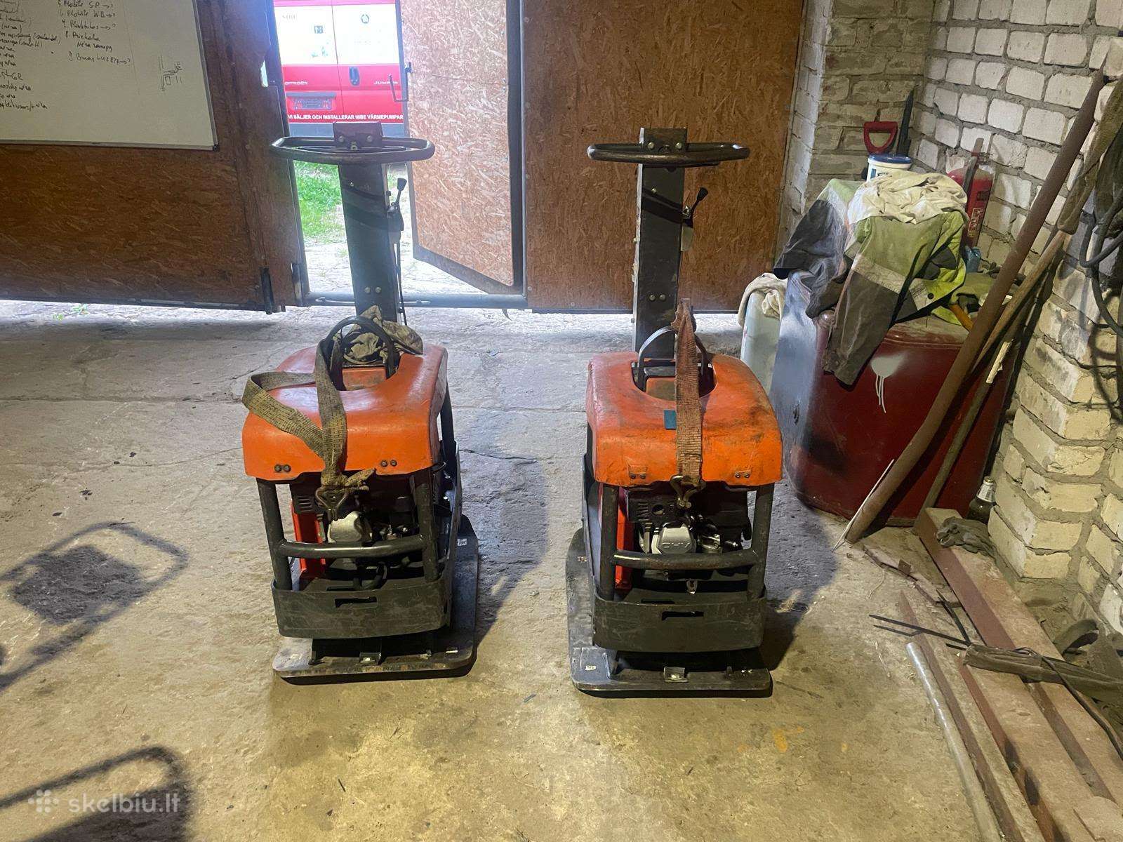 200kg Vibro tankintuvas Husqvarna Lg204