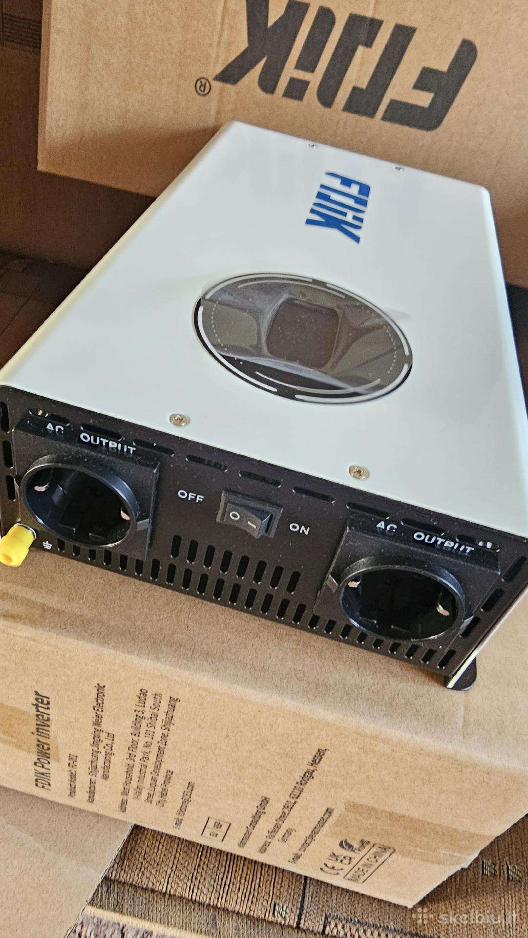 Įtampos keitiklis (inverteris) 5000w pure sinus