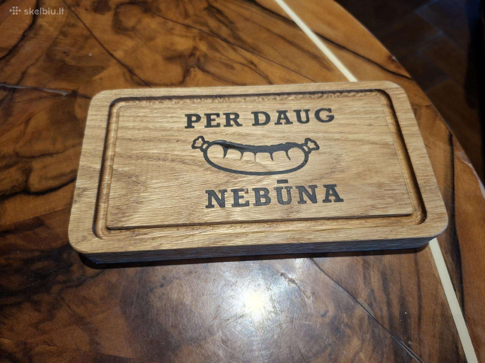 Serviravimo padėkliukas/suvenyras